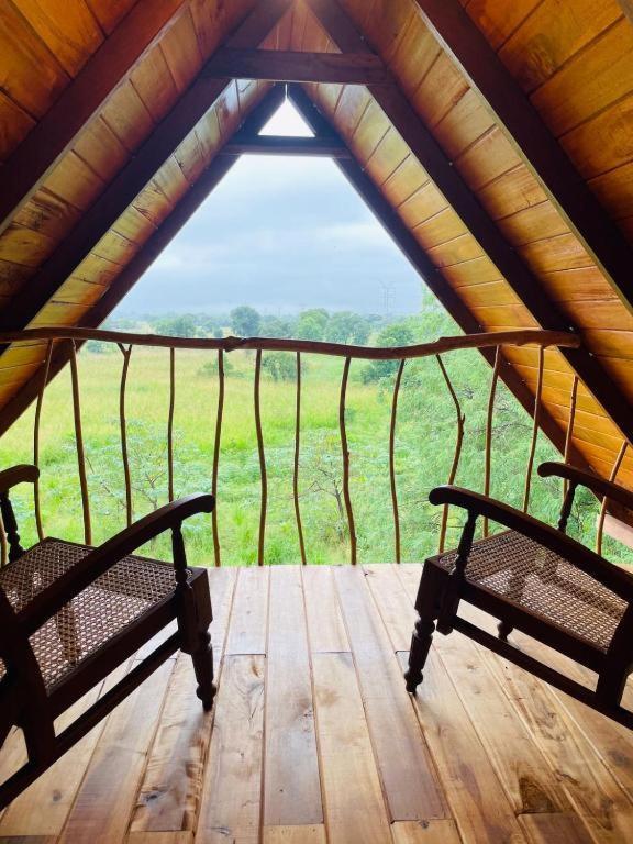 ホテル Prana Ayurveda Chalet- シギリヤ エクステリア 写真