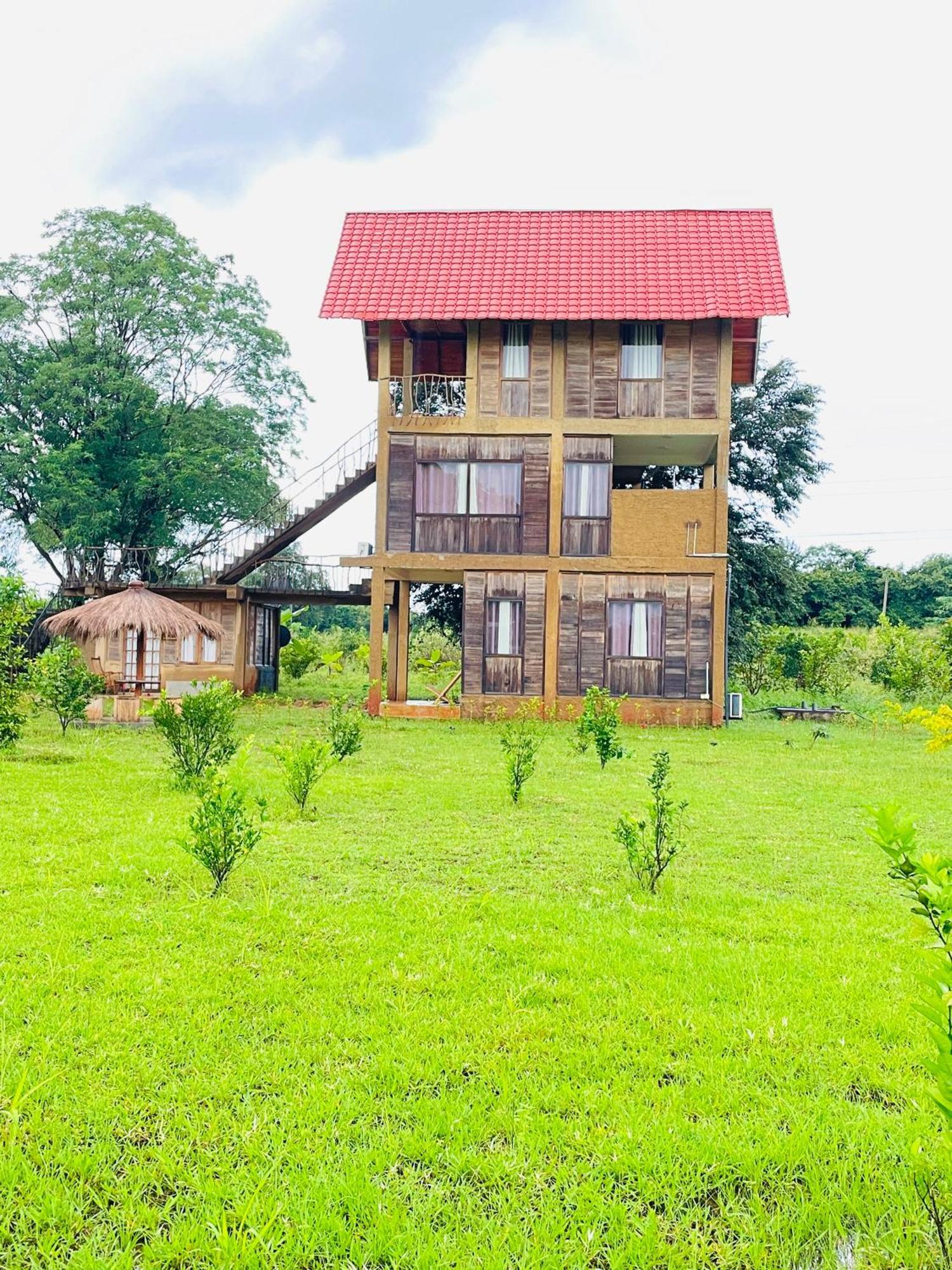 ホテル Prana Ayurveda Chalet- シギリヤ エクステリア 写真